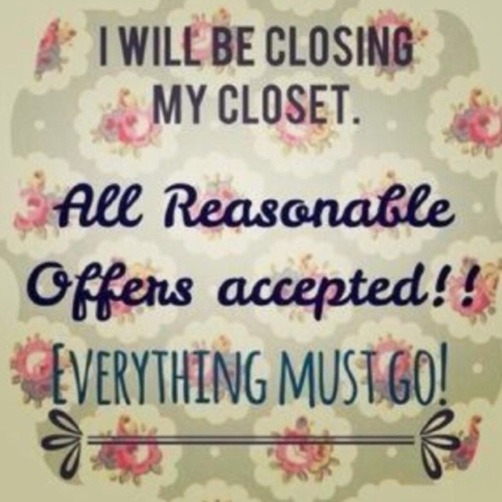 CLOSING CLOSET — Make an offer!